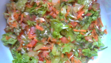 Salada de panela