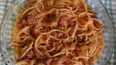 Macarrão de domingo