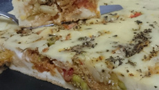 Torta de liquidificador fácil de atum