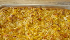 Torta de frango de liquidificador (sobras de salpicão)