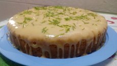 Bolo de limão fofo da Ingrid 