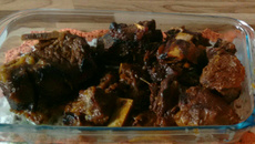 Costela de panela de pressão sem água