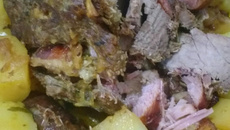 Carne assada suculenta