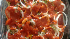 Peixe ao forno Dom Helio