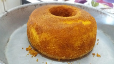 Bolo de cenoura sem glúten e sem lactose (fofinho)