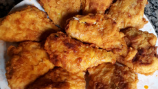 Peixe porquinho frito com limão