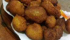 Bolinho de chuva de farinha de rosca