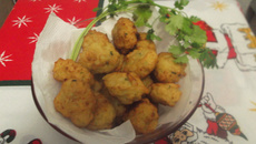 Bolinho de arroz cremoso