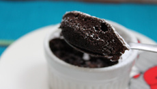 Souflé de chocolate