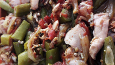 Frango com quiabo da Andrea 