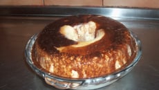 Sorvetão de macarujá com calda de chocolate