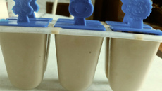 Picolé de chocolate