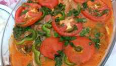 Muqueca de peixe no forno