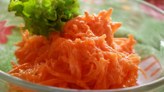 Salada de cenoura rápida