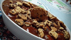 Pavê de cookie com leite condensado