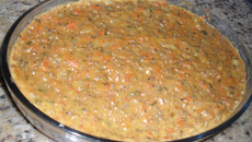 Frigideira de legumes e sobras da mama Inêz