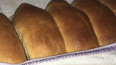 Pão caseiro doce de roça