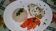 Filé de peixe à vianna