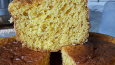 Bolo de milho verde sem trigo sem fubá