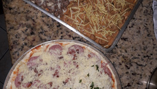 Pizza caseira fácil