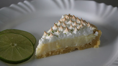 Torta de limão com suspiro