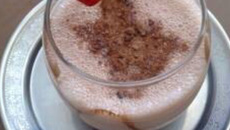 Milk shake de ovo maltine