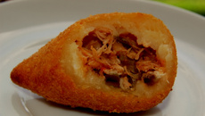 Coxinha de liquidificador
