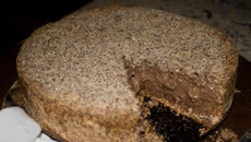 Cuca cremosa de chocolate