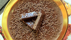 Bombom aberto de Bis