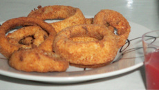 Anéis de cebola