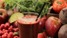 Suco vermelho detox