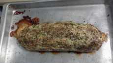 Rocambole de carne moída / Rocambole salgado