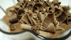 Mousse rápida de chocolate