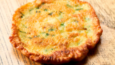 Panqueca coreana de legumes