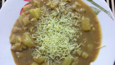 Sopa de feijão da baby