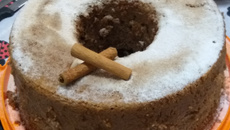 Bolo mágico de canela 