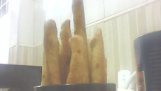 Palitinhos de alho e cebola