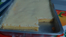 Bolo de mandioca cozida