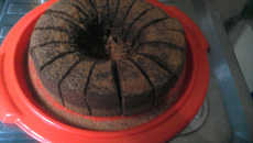 Bolo de banana com casca