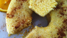 Bolo de laranja simples