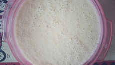 Mousse/ sorvete de manga