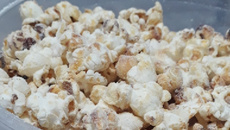 Pipoca de leite em pó