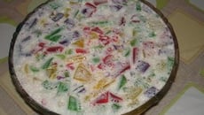 Gelatina colorida rápida