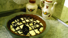 Torta gelada de maracujá