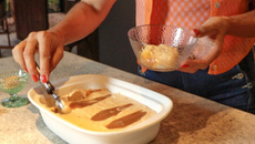 Sorvete de Doce de Leite com Paçoca