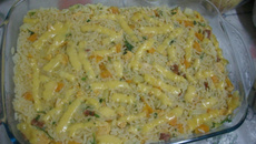 Risoto de frango na panela de pressão