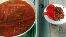 Molho de cachorro-quente caseiro