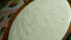 Delícia gelada de abacaxi