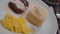 Filé ao molho de café