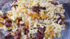 Arroz carreteiro integral